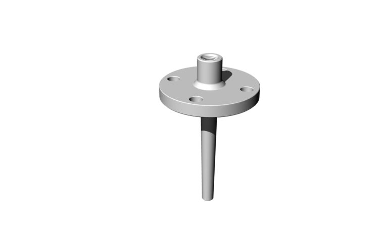 TAPPERED  THERMOWELL WITH FLANGE
