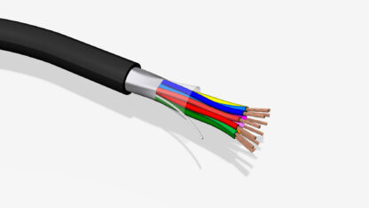 BRAIDED MULTIPAIR CABLE GENERAL SHIELD – DRAINAGE
